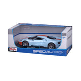 10-31384 BU+OG Bburago Maisto 1:18 - 2017 Ford GT Arancione/Blu