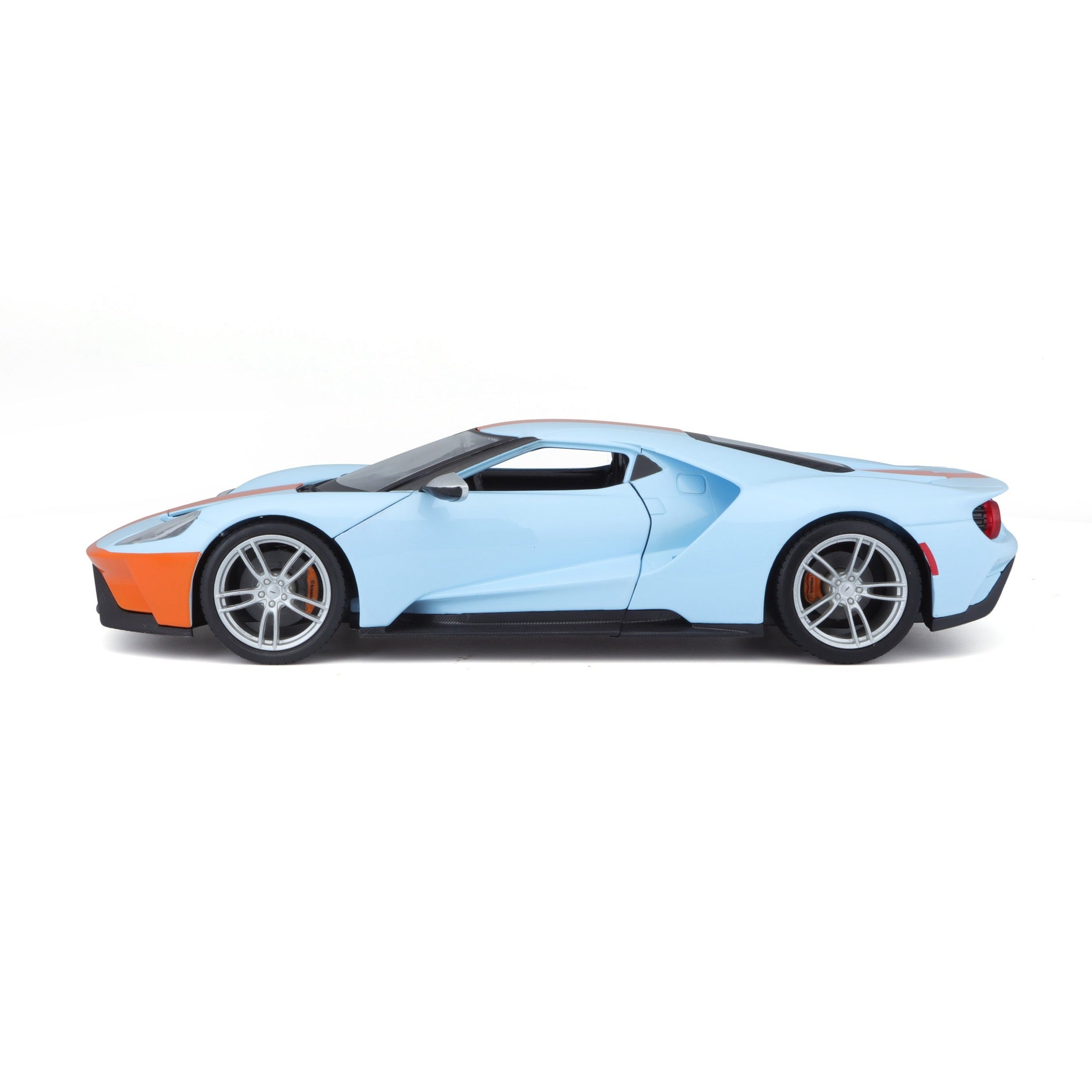 10-31384 BU+OG Bburago Maisto 1:18 - 2017 Ford GT Arancione/Blu