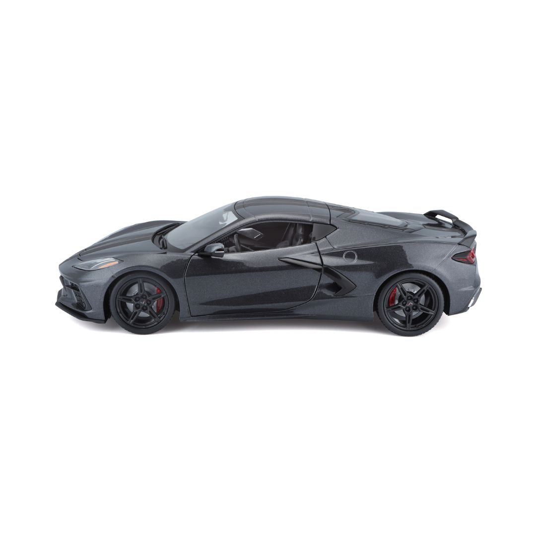 10-31447 Bburago Maisto - Chevrolet Corvette Stingray (2020), grigia