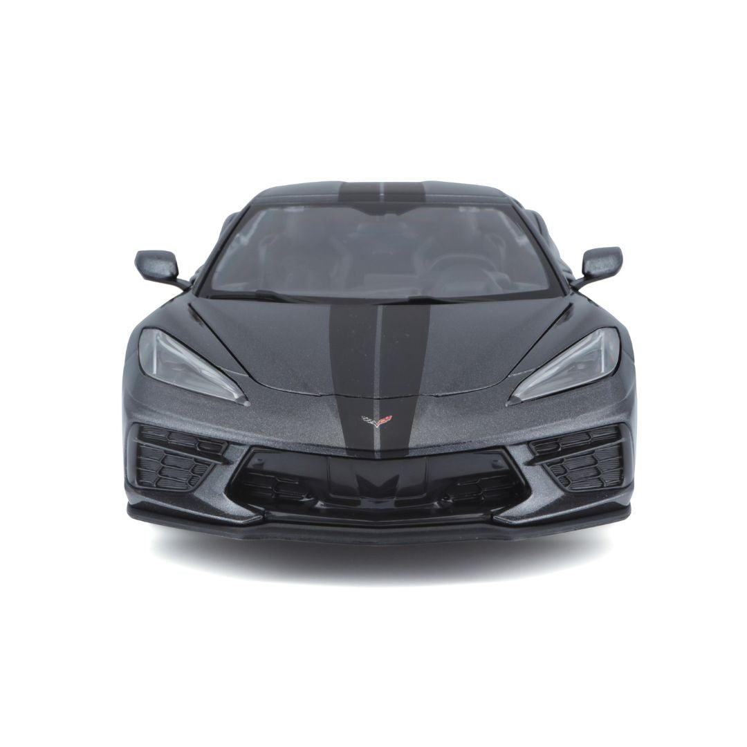 10-31447 Bburago Maisto - Chevrolet Corvette Stingray (2020), grigia