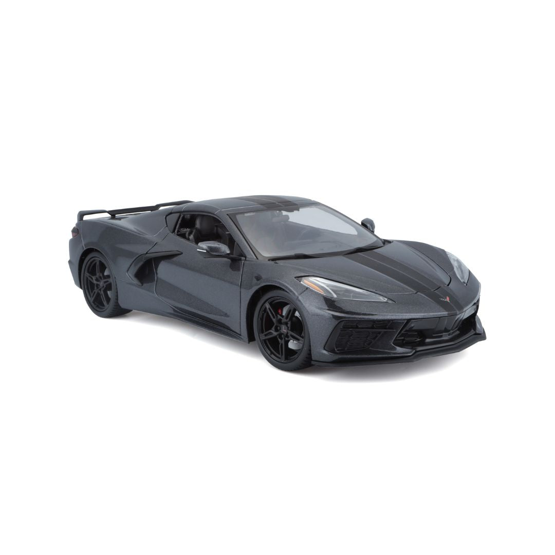 10-31447 Bburago Maisto - Chevrolet Corvette Stingray (2020), grigia