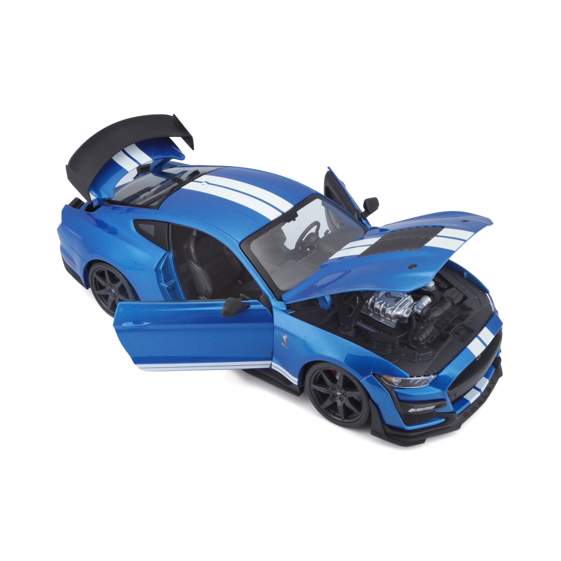 31388 BU - Bburago Maisto  1:18 - 2020 Ford Shelby GT500 Blu Met.