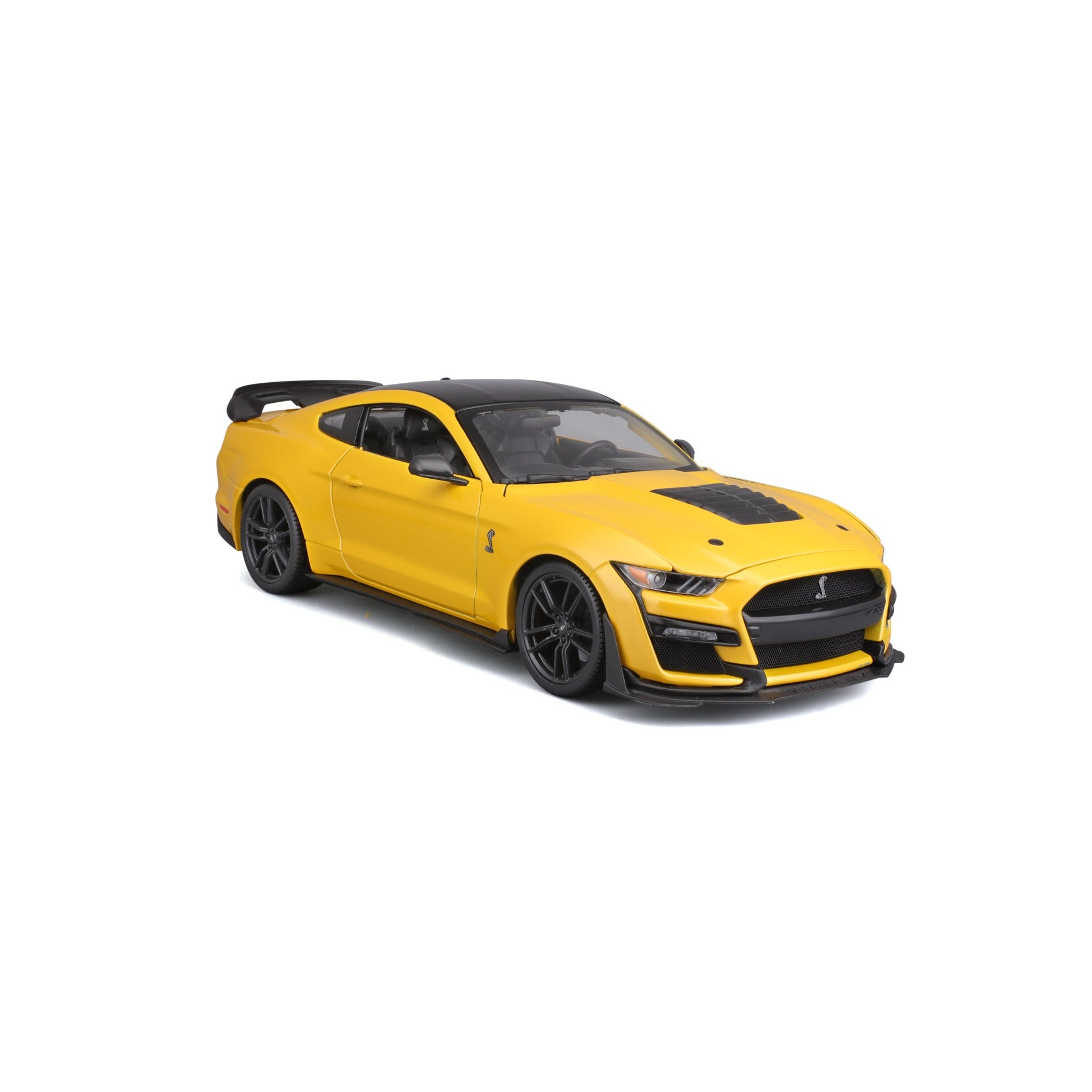 10- 31452 YL Bburago Maisto  1:18 - 2020 Mustang Shelby GT500 Giallo Met.