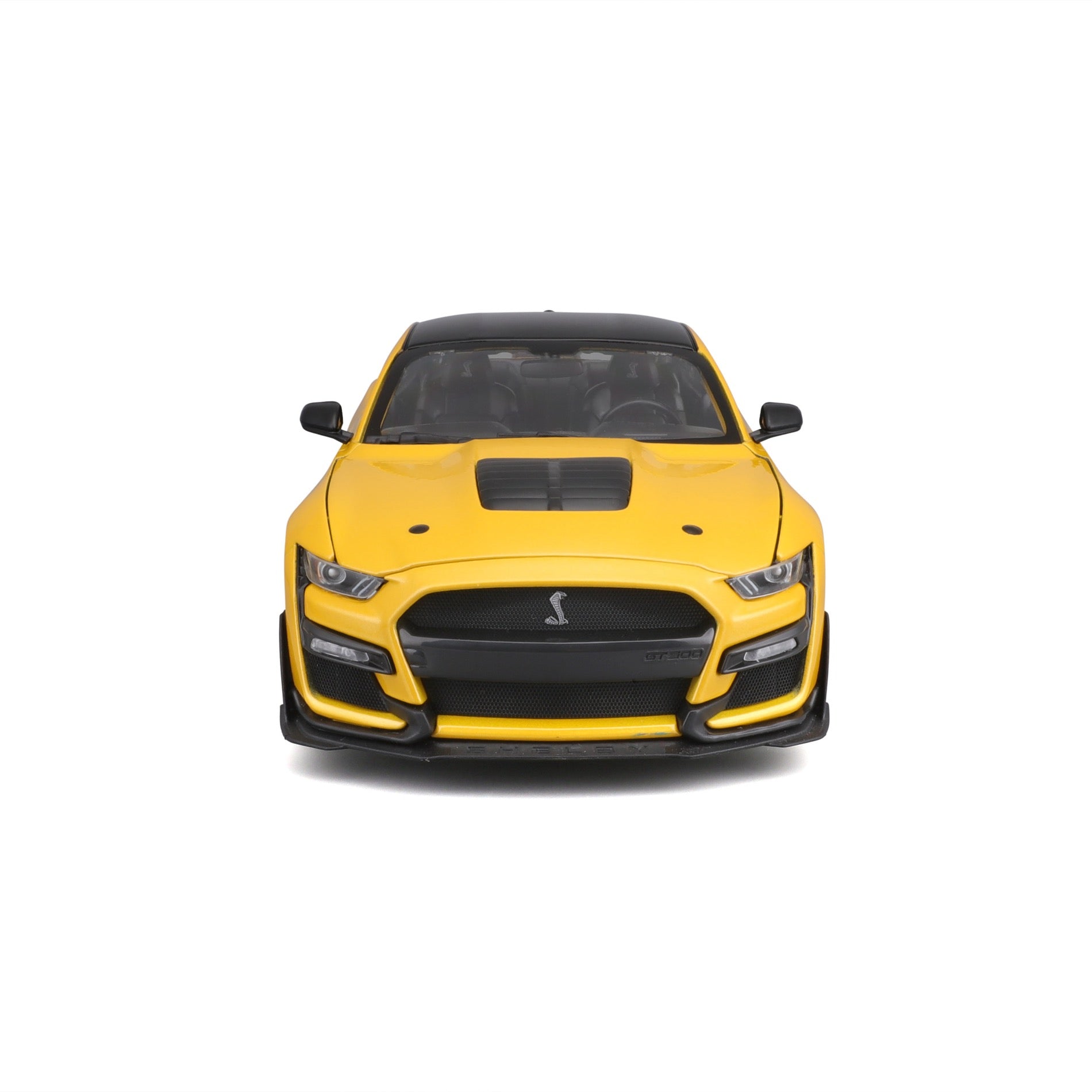 10- 31452 YL Bburago Maisto  1:18 - 2020 Mustang Shelby GT500 Giallo Met.