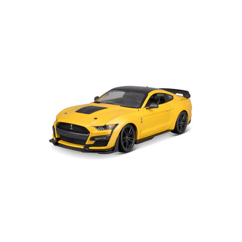 10- 31452 YL Bburago Maisto 1:18 - 2020 Mustang Shelby GT500 Jaune Met.