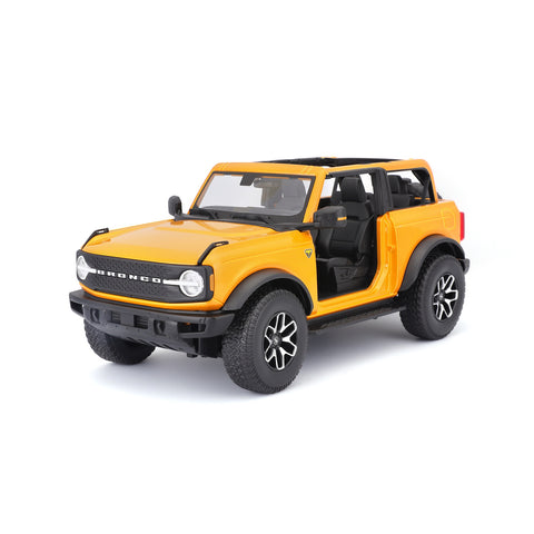 31457 Bburago Maisto - Ford Bronco Badlands 2021 (no door), arancione
