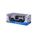 10-31457 Bburago Maisto 1:18 2021 Ford Bronco Badlands (No Door)Grigia