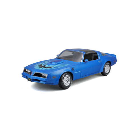 31464 Bburago Maisto - Pontiac Firebird Trans Am (1978), bleu - 1:18