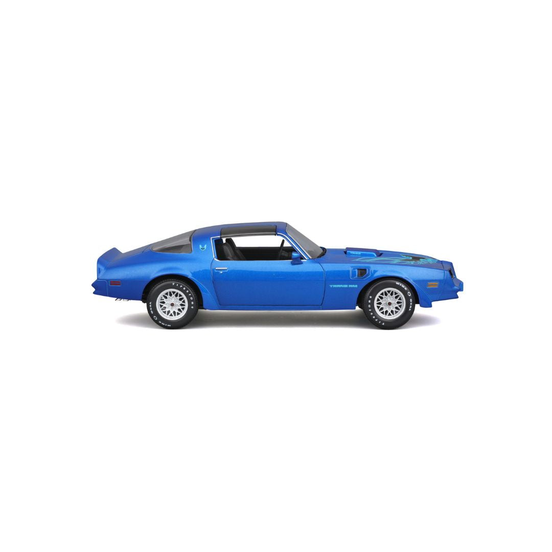 31464 Bburago Maisto - Pontiac Firebird Trans Am (1978), blu 1:18