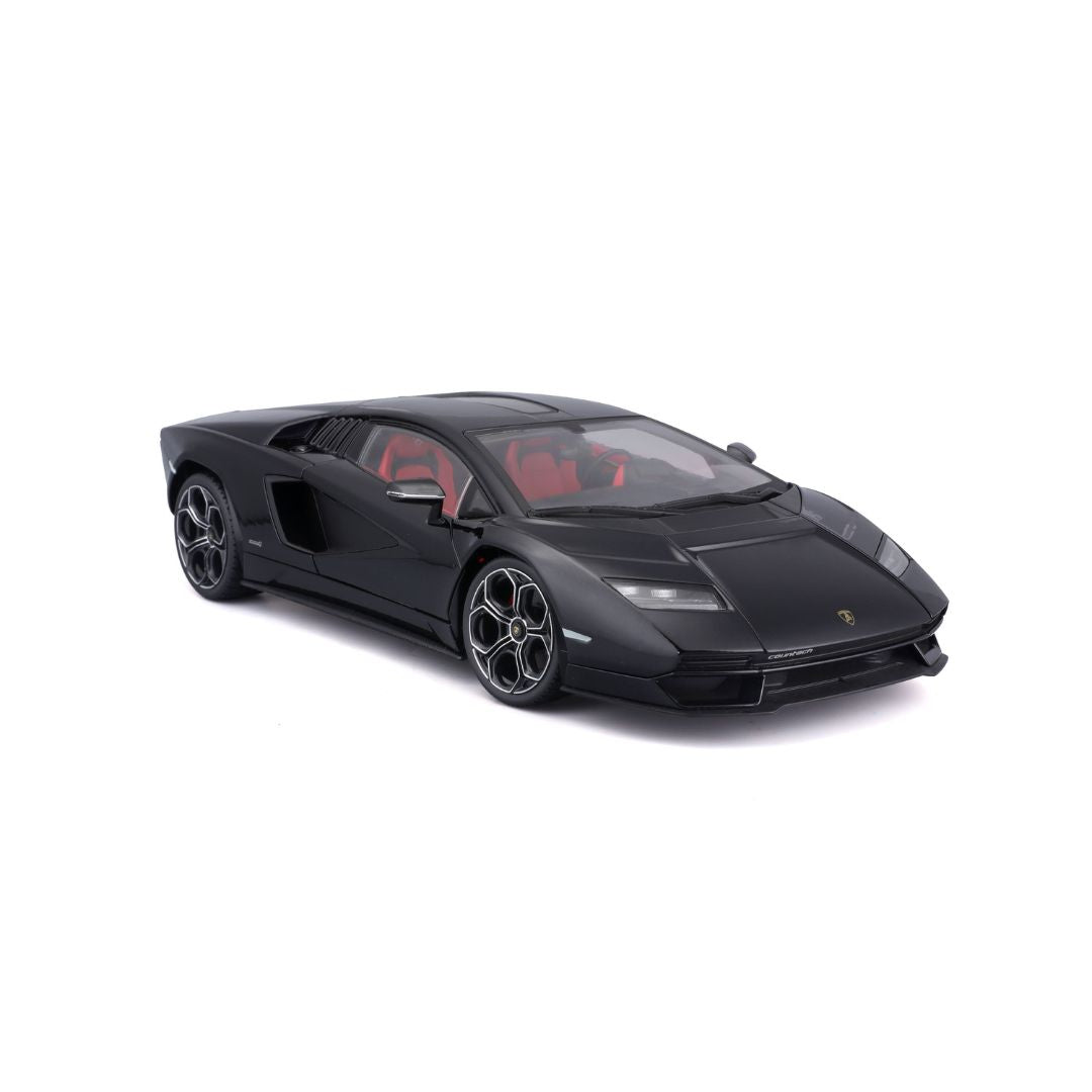 10-31459 BK Bburago Maisto - Lamborghini Countach LPI 800-4, nera - Scala 1:18