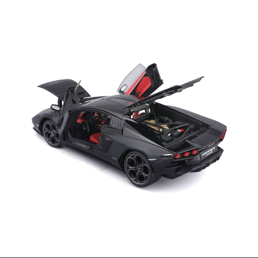 10-31459 BK Bburago Maisto - Lamborghini Countach LPI 800-4, nera - Scala 1:18