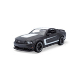 31269 BK Bburago Maisto  1:24 - Ford Mustang Boss 302 Nero opaco