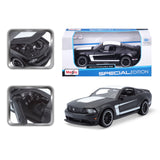 31269 BK Bburago Maisto  1:24 - Ford Mustang Boss 302 Nero opaco