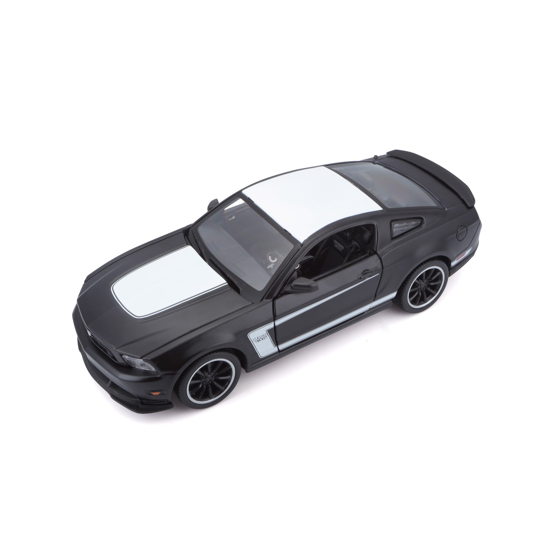 31269 BK Bburago Maisto  1:24 - Ford Mustang Boss 302 Nero opaco