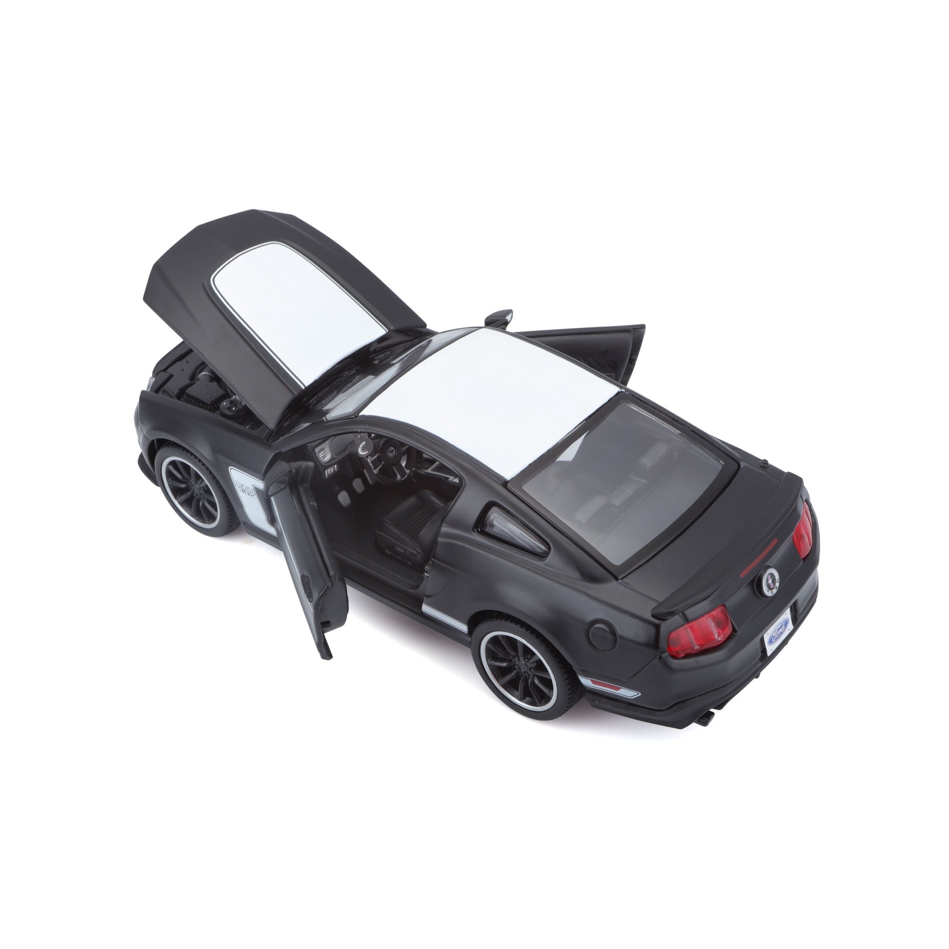 31269 BK Bburago Maisto  1:24 - Ford Mustang Boss 302 Nero opaco