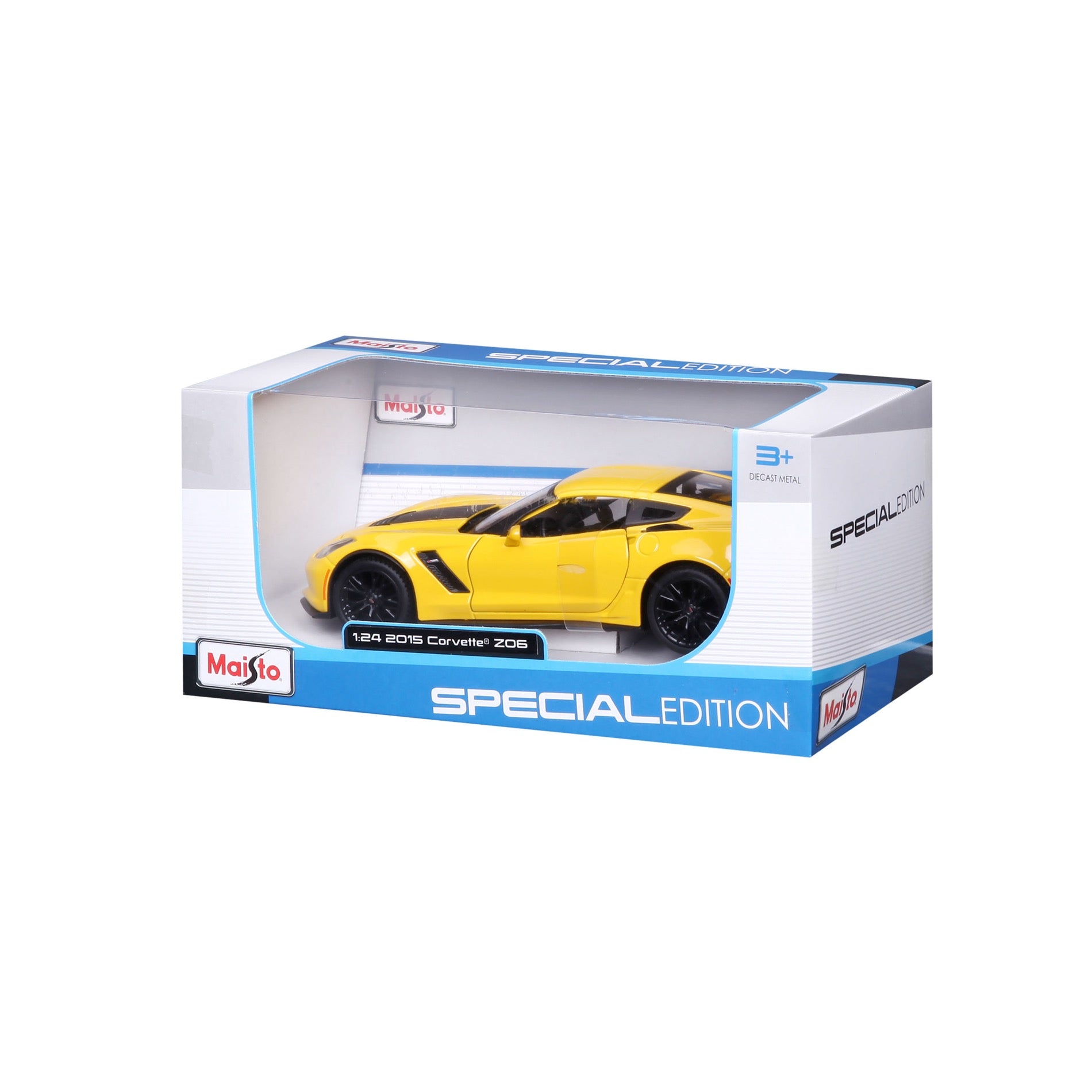 31133 YL Bburago Maisto  1:24 - 2015 Corvette Z0 6 Gialla