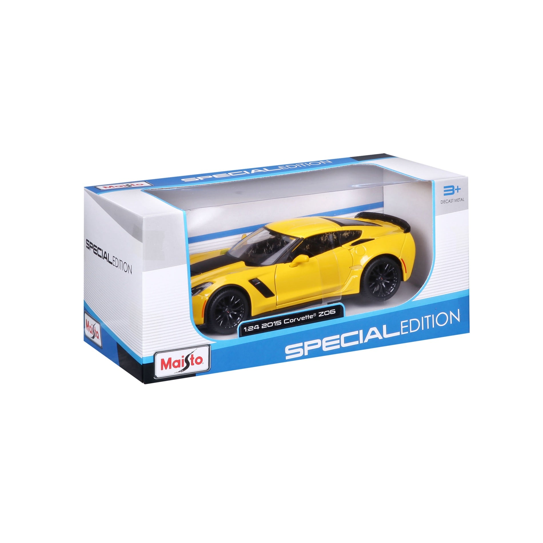 31133 YL Bburago Maisto  1:24 - 2015 Corvette Z0 6 Gialla