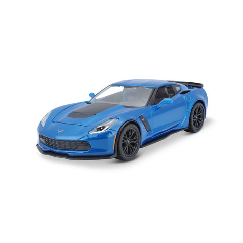 31133 Bburago Maisto - Corvette Z06 (2015), bleu - Scala 1:24