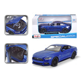 31508 Bburago Maisto - Ford Mustang GT (2015), blu - Scala 1:24