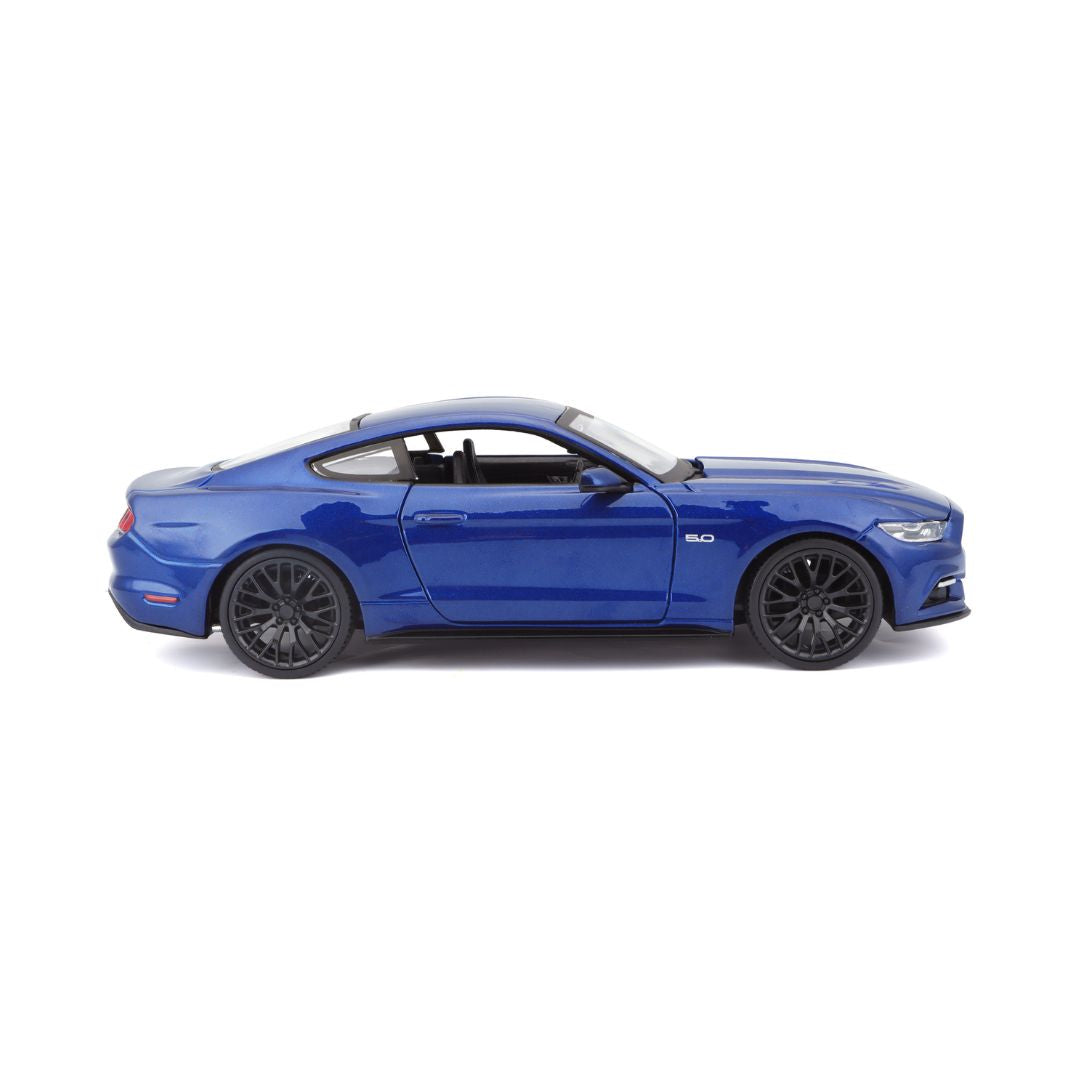 31508 Bburago Maisto - Ford Mustang GT (2015), blu - Scala 1:24