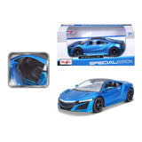 31234 BU -Bburago Maisto  1:24 - 2017 Acura NSX Blu Met.