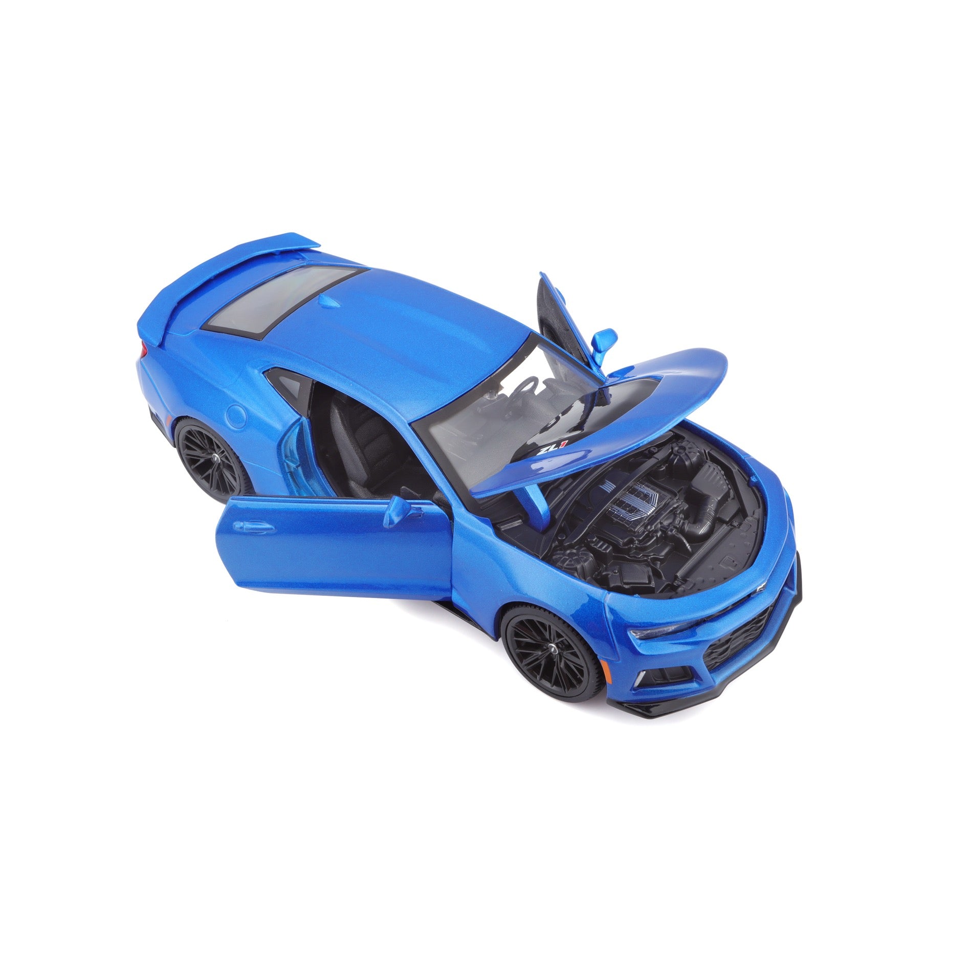 10-31512 BU Bburago Maisto 1:24 - 2017 Camaro ZL1 Blu Met.