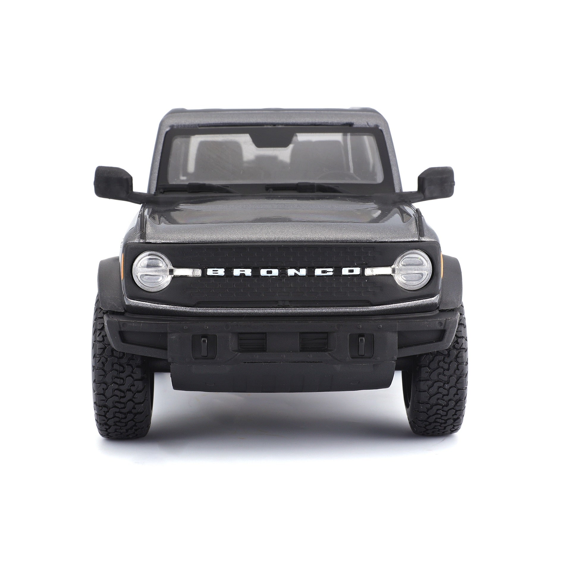 10-31530 Bburago 1:24 2021 Ford Bronco (versione 2 porte) Grigio Nero