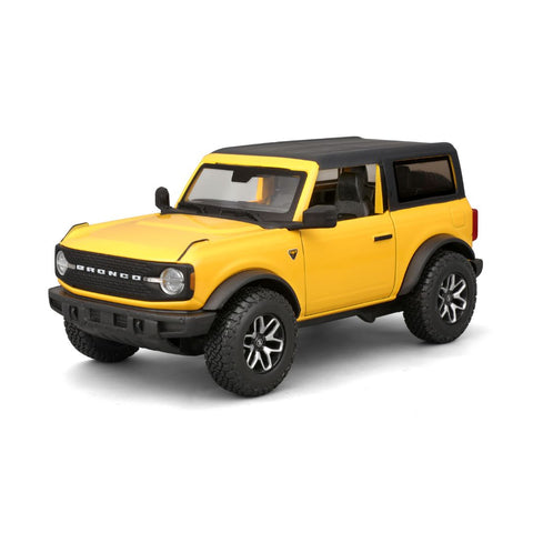 31530 Bburago Maisto - Ford Bronco Badlands 2 porte (2021), gialla