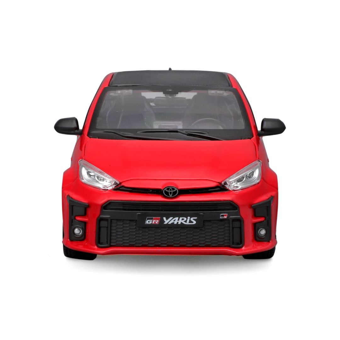 32909 Bburago Maisto - Toyota GR Yaris (2021), rossa - Scala 1:24