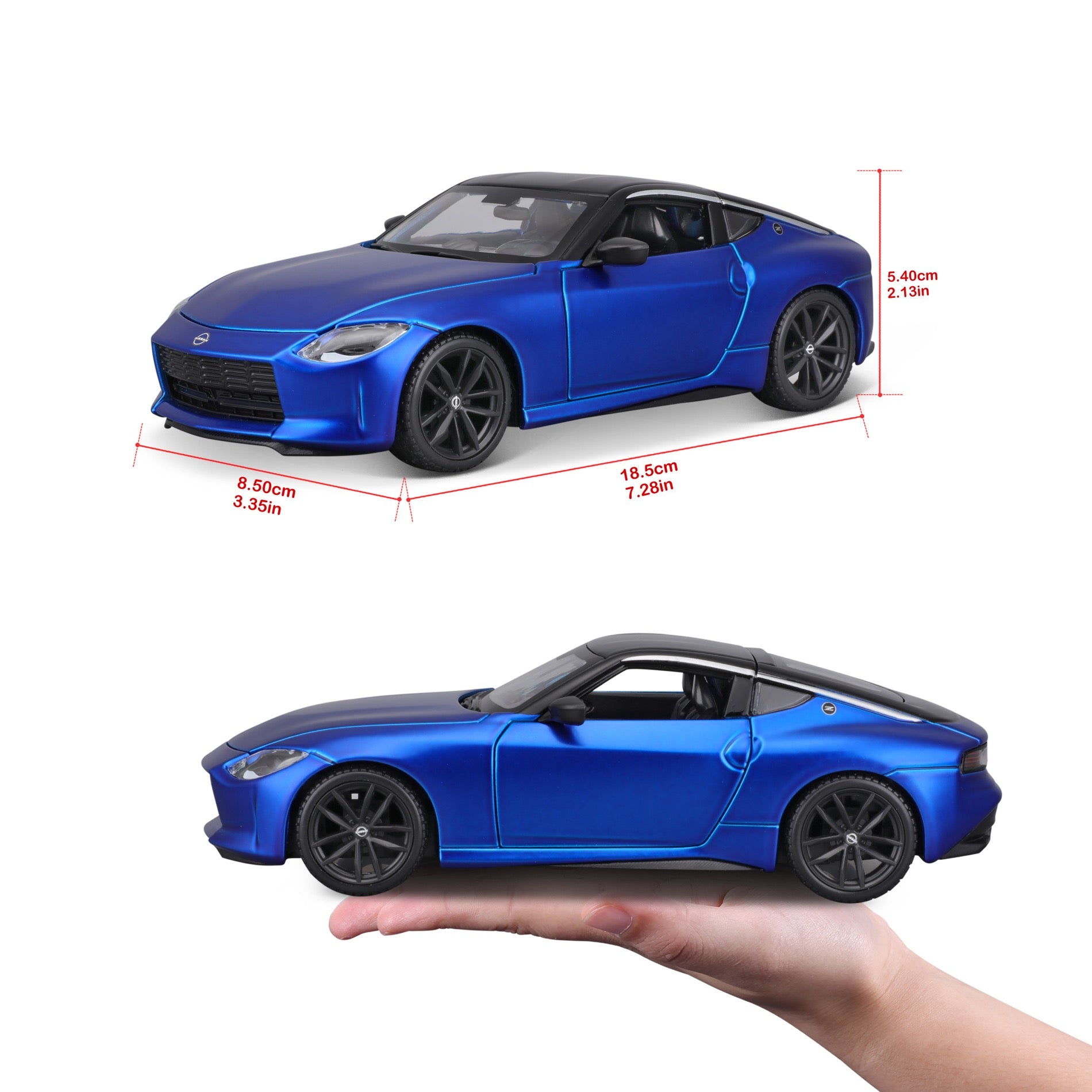 10-32904 BU Bburago Maisto - 2023 Nissan Z Blu scala 1:24