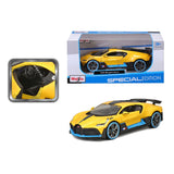 31526 Bburago Maisto - Bugatti Divo, gialla - Scala 1:24