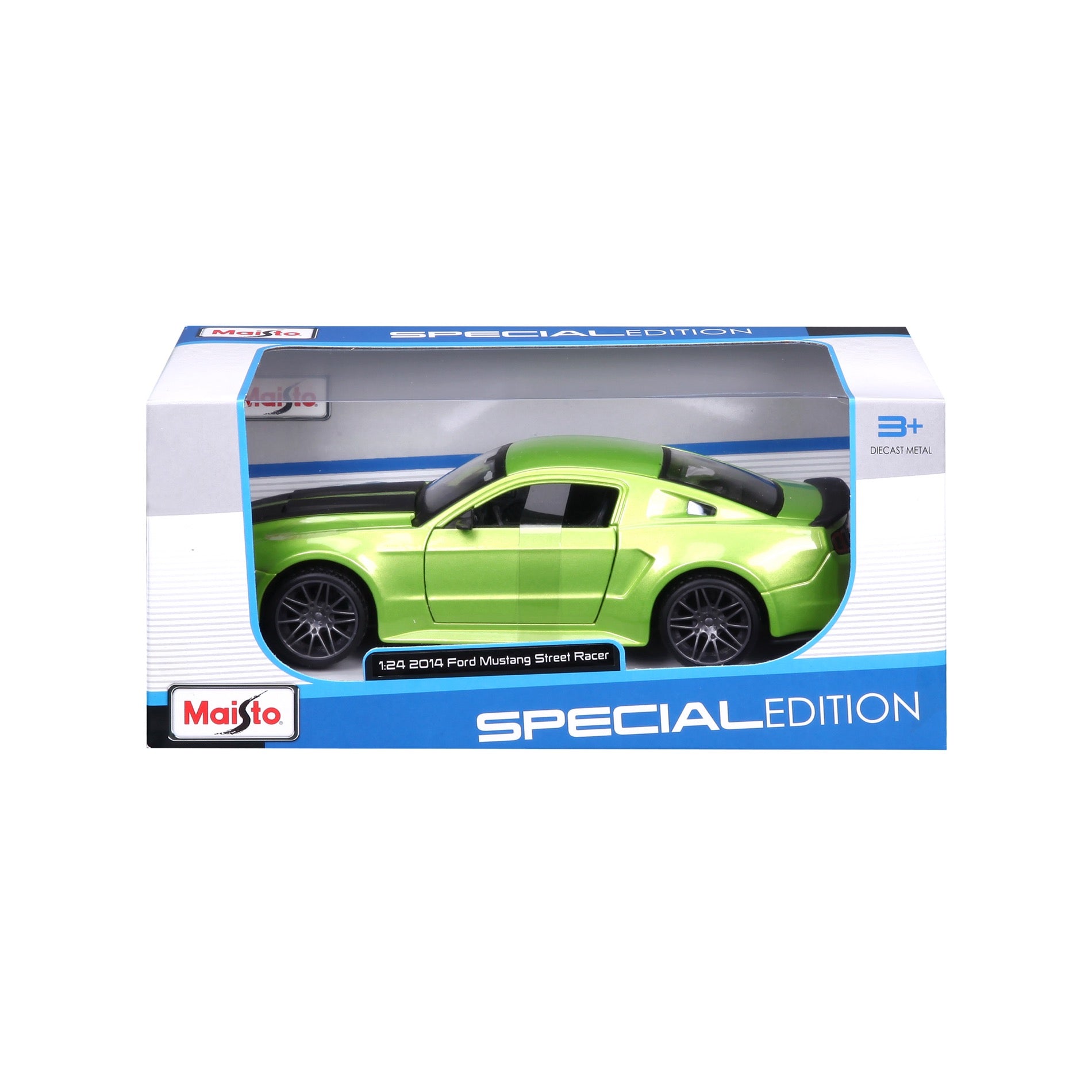 31506 Bburago Maisto 1:24 - Ford Mustang Street Race Verde Met