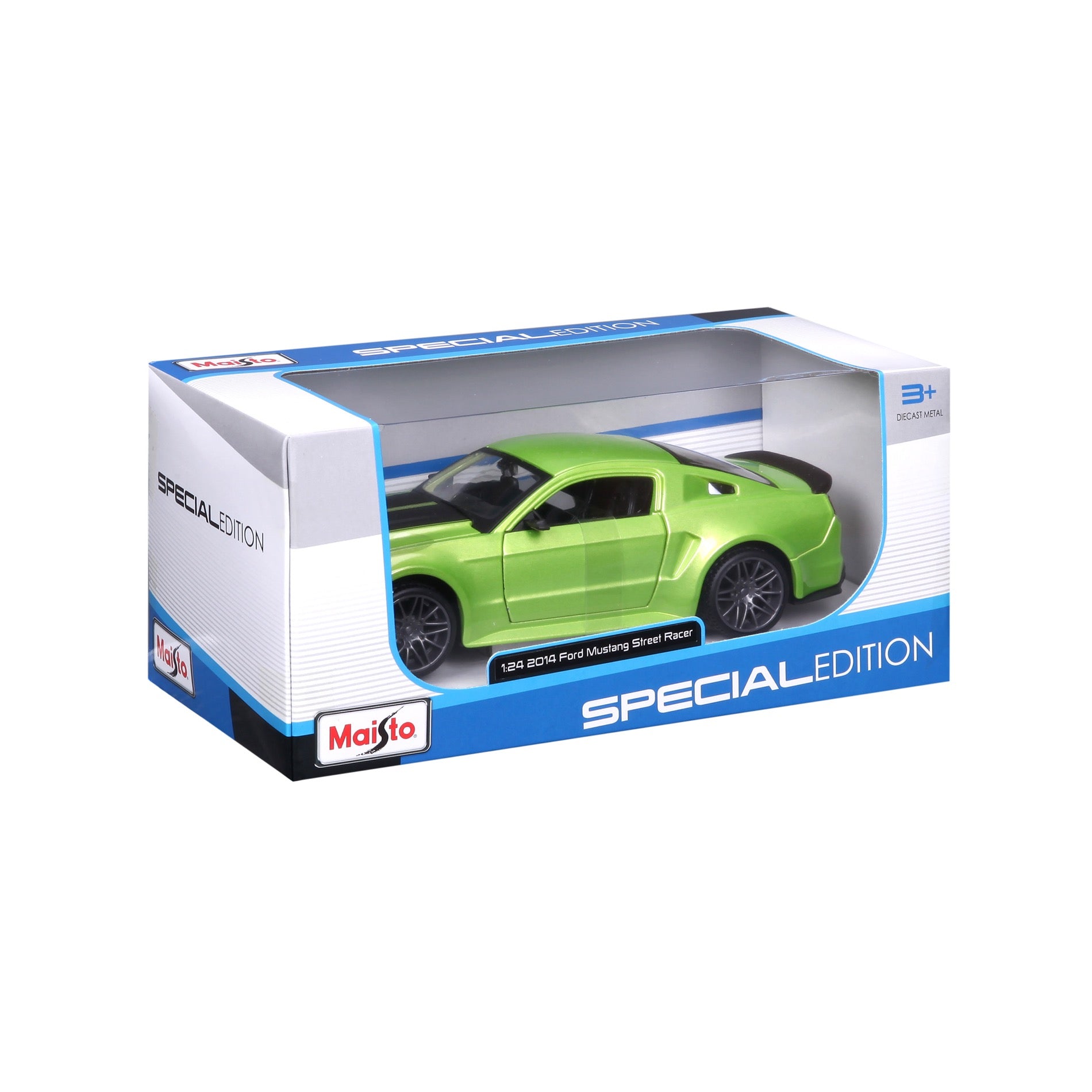 31506 Bburago Maisto 1:24 - Ford Mustang Street Race Verde Met