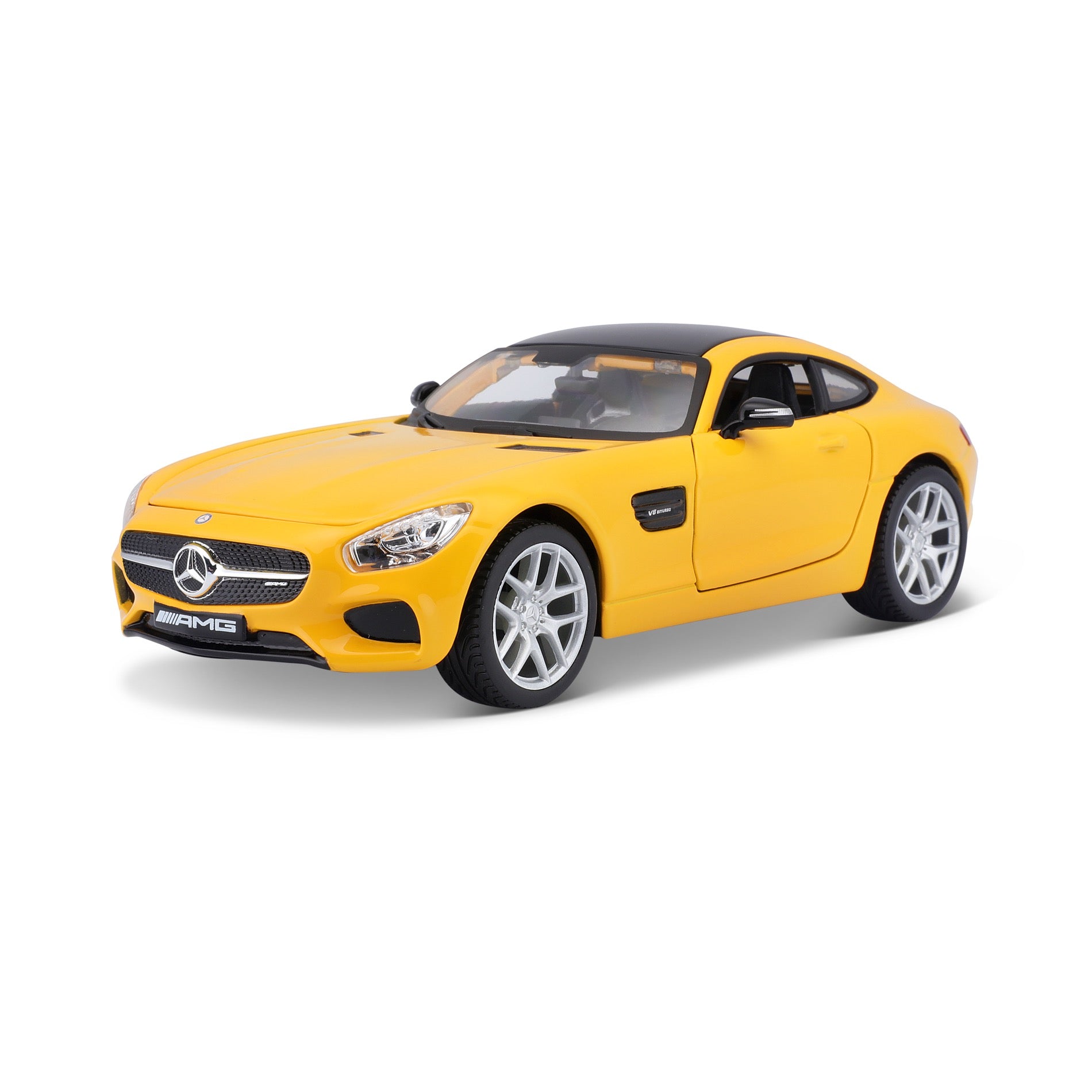 10-31134 BBurago - Maisto Mercedes-Benz AMG GT Gialla scala 1:24