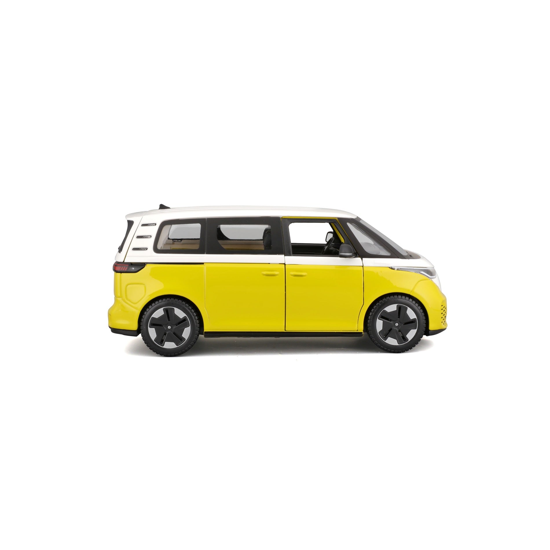 10- 32914 Burago  Maisto 1:24 - 2023 Volkswagen ID. Buzz Bianca/Gialla