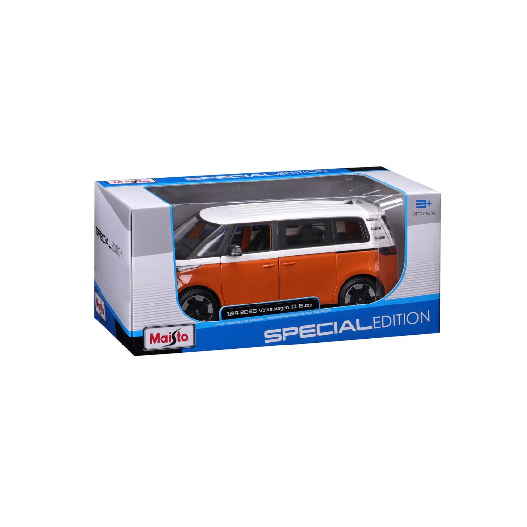 10-32914 Bburago Maisto - Volkswagen ID Buzz (2023), arancione - 1:24