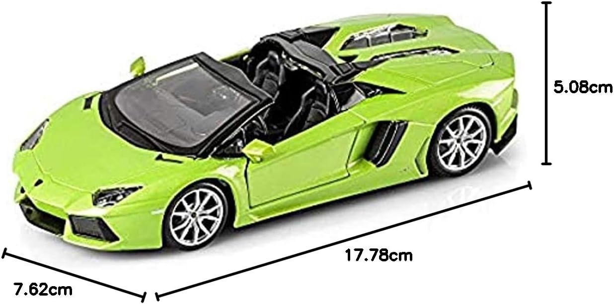 39124 Bburago - Model Kit - Lamborghini Aventador LP 700-4 Roadster, verde