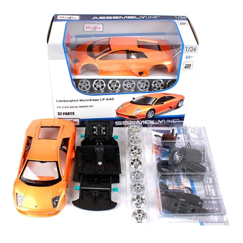 39292 Bburago - Assembly Line - Lamborghini Murcielago LP640, arancione