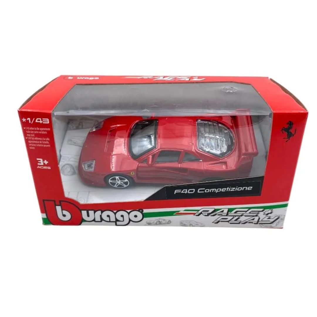 18-31125 Bburago  Ferrari Race + Play 1:43  Ferrari F40 competizione