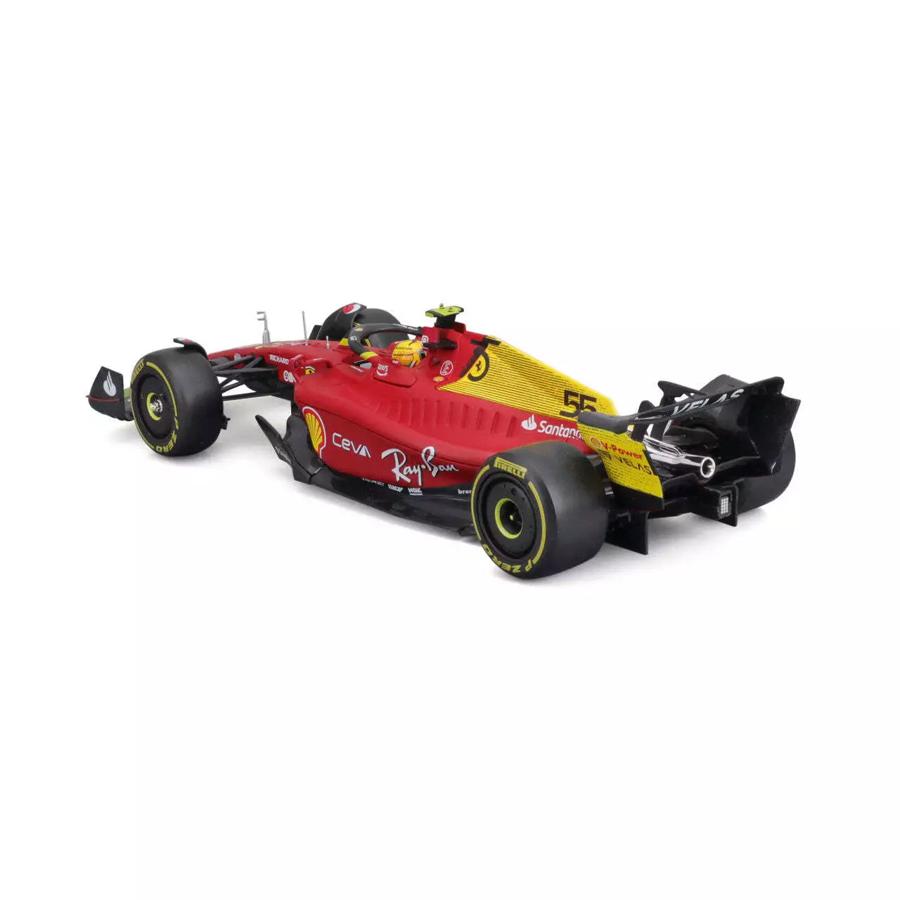 18-26806 Bburago - Ferrari F1-75 (2022) - #55 Sainz  - Scala 1:24