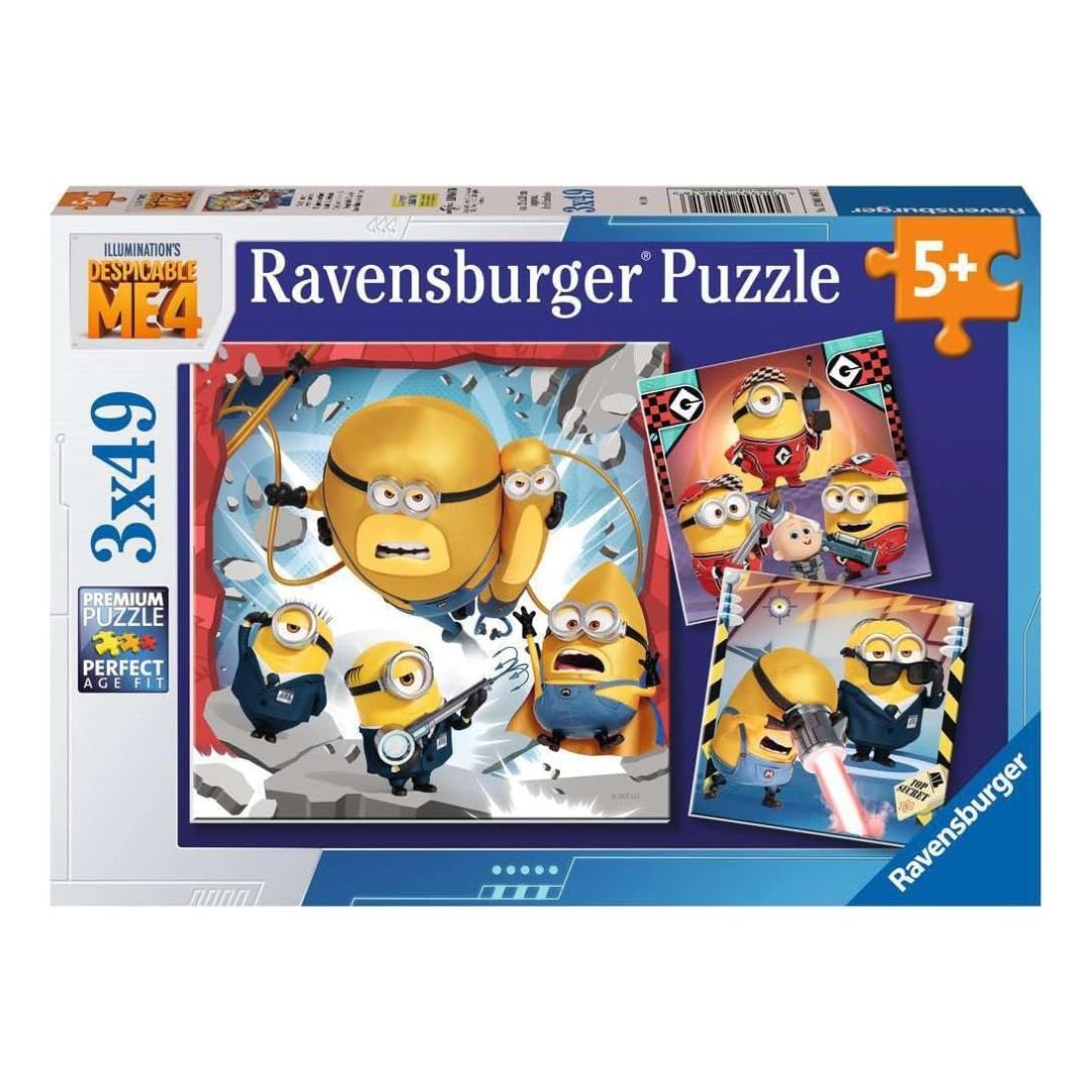 12001061 Ravensburger - Cattivissimo Me 4 - Puzzle 3x49