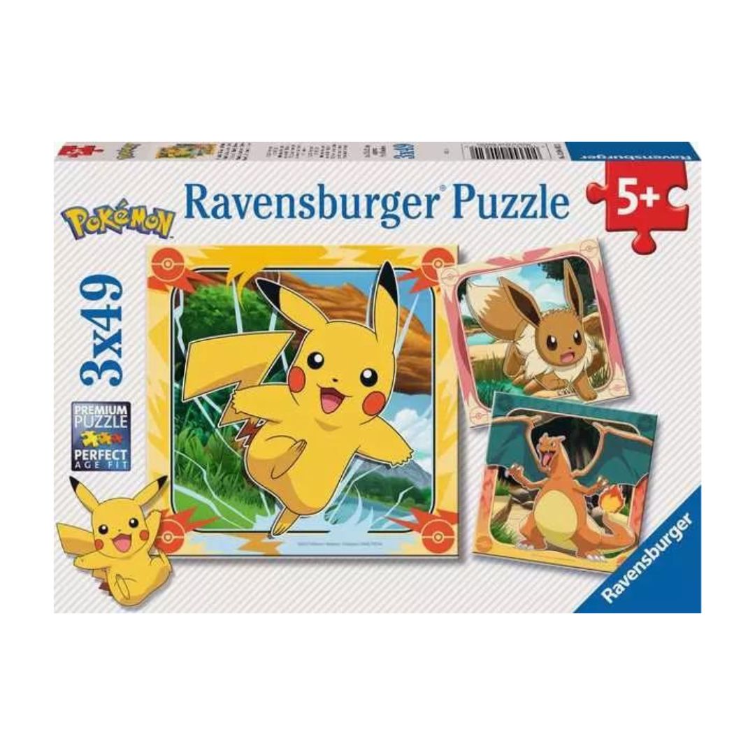 12004062 Ravensburger - Pokémon - Puzzle 3x49