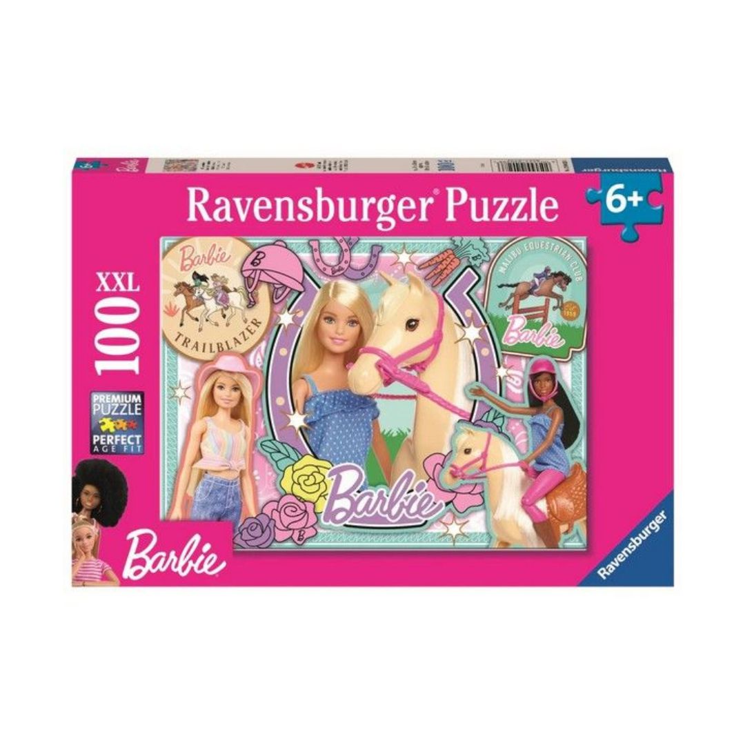 12004028 Ravensburger - Barbie - Puzzle XXL 100 pz