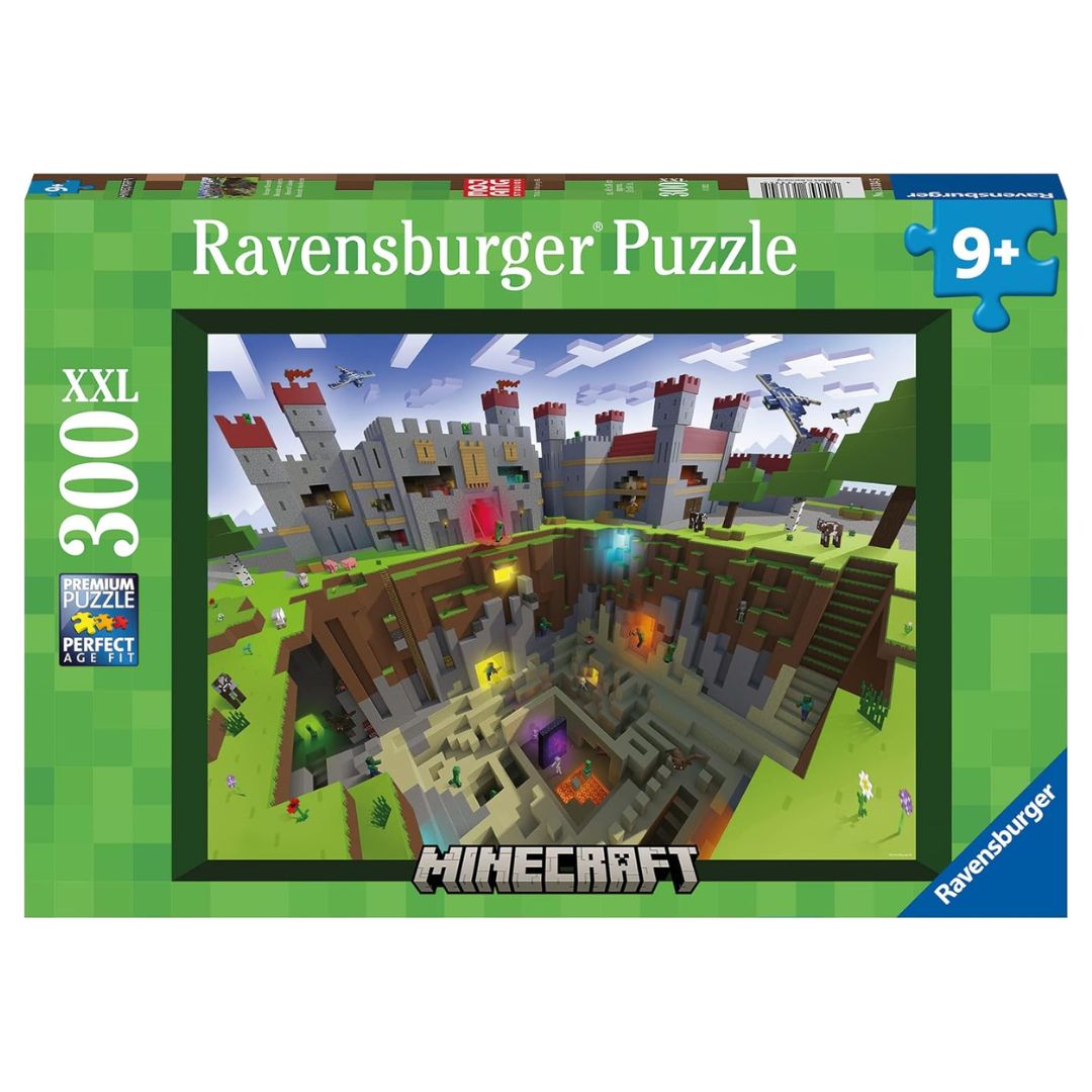 13334 Ravensburger - Minecraft - Puzzle XXL - 300 pezzi