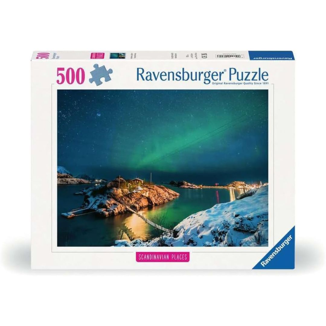 Ravensburger 12000845 3 Aurora boreale a Troms, Norvegia