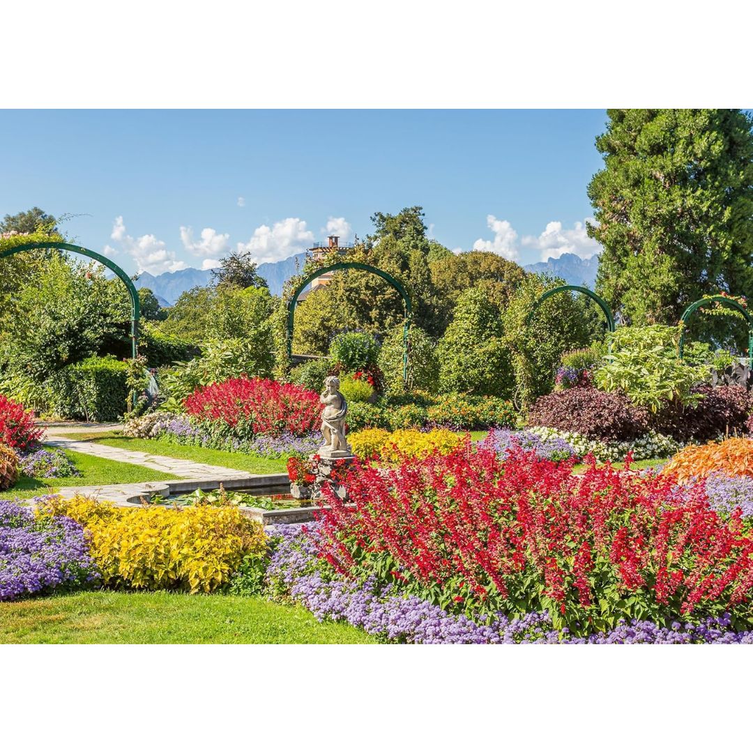 12000852 Ravensburger - Parco Pallavicino, Stresa - Puzzle 1000 pz