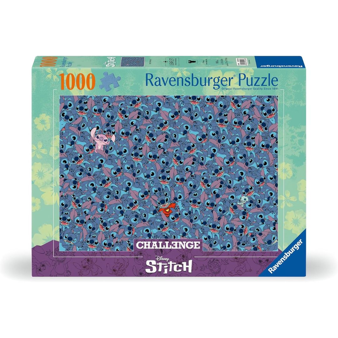 12001265 Ravensburger Challenge - Stitch - Puzzle 1000 pz