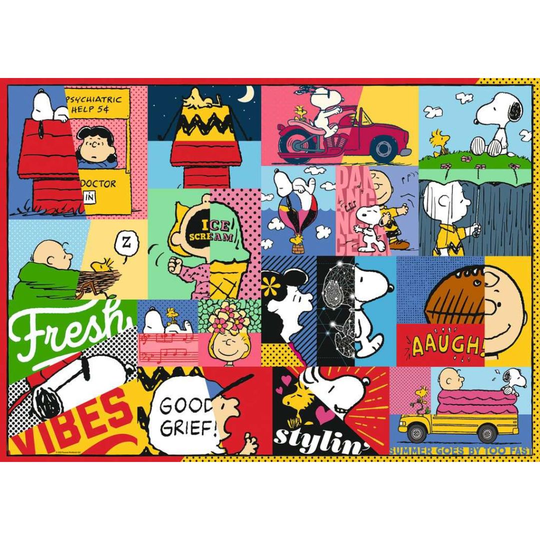 00750 Ravensburger - Vita da Peanuts - Puzzle 1000 pezzi