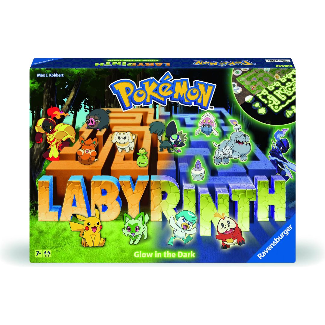 22705 Ravensburger -  Labyrinth Pokémon - Glow in the Dark