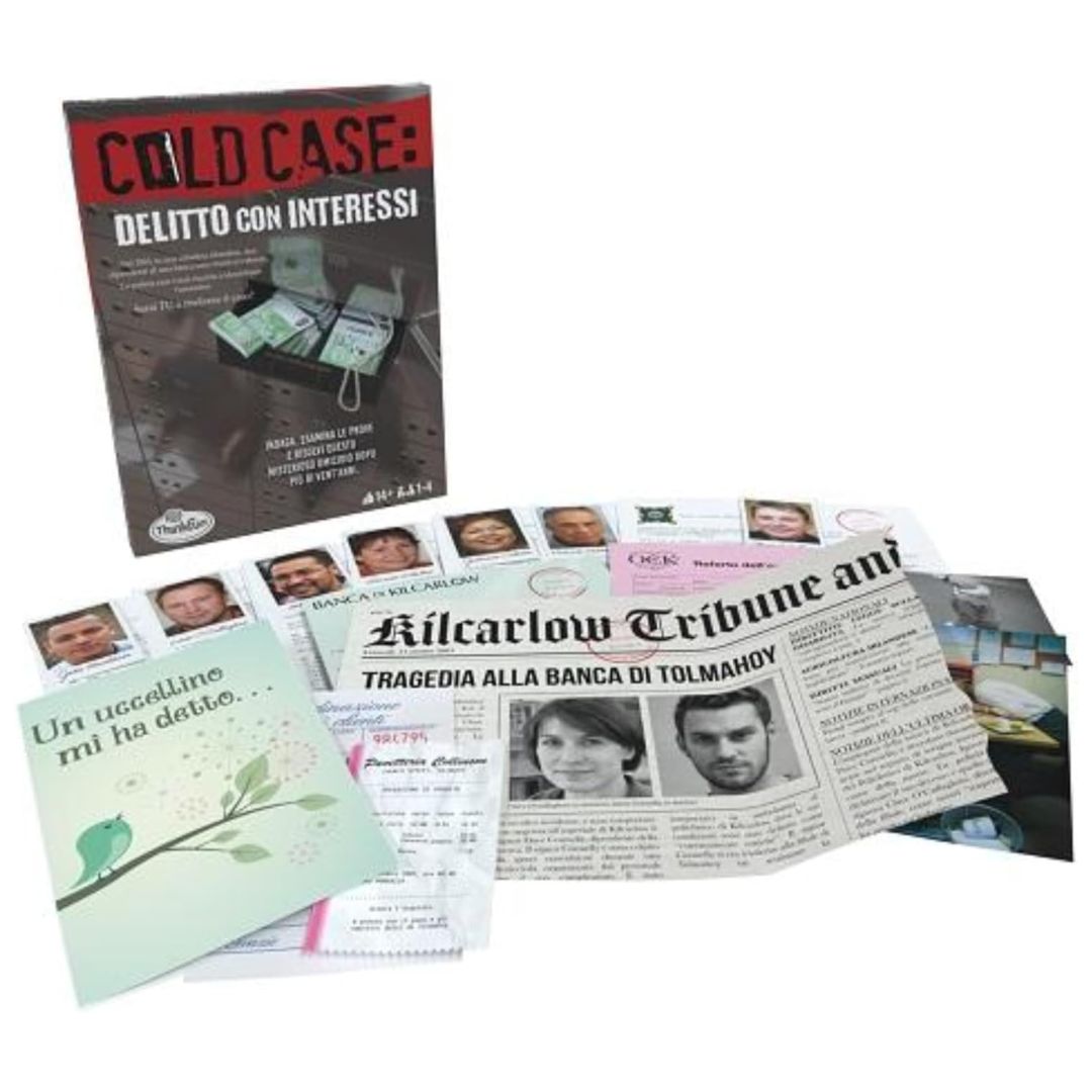 76594 Ravensburger -  Cold Case: Delitto con Interessi - Gioco Investigativo